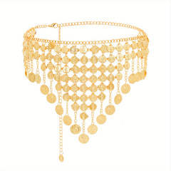 Sequins Coins Sweet Belly Dance Skirt Wrap