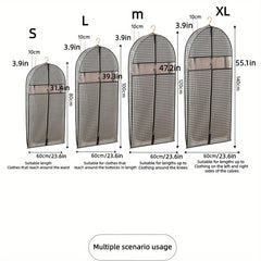 Garment Dust Cover Bag with Window for Storage