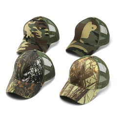 Adjustable Mesh Hat for Fishing Camping Hiking