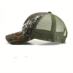 Adjustable Mesh Hat for Fishing Camping Hiking