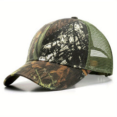 Adjustable Mesh Hat for Fishing Camping Hiking