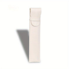 Soft PU Leather Pen Case Single Flip Pen Bag Steel Pen Protective Cover