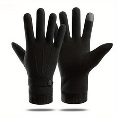 Winter Warm Gloves Thickened Velvet Cycling Gloves