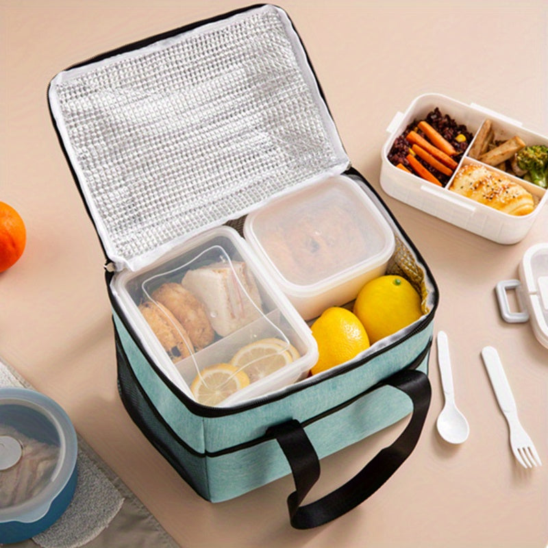8L Waterproof Insulated Bag Aluminum Foil Outdoor Picnic Bag