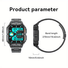 Women's Smart Watch Phone Music Call Compass IP68 Waterproof