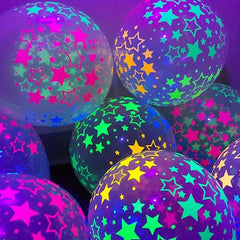 Luminous Polka Dots Latex Balloons Set for Anniversary