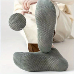 Thin Summer Breathable Ankle Socks Men's Casual Mesh Socks