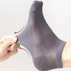 Thin Summer Breathable Ankle Socks Men's Casual Mesh Socks