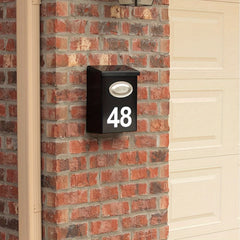 10pcs Reflective Door Number Sticker Label Scene Decor
