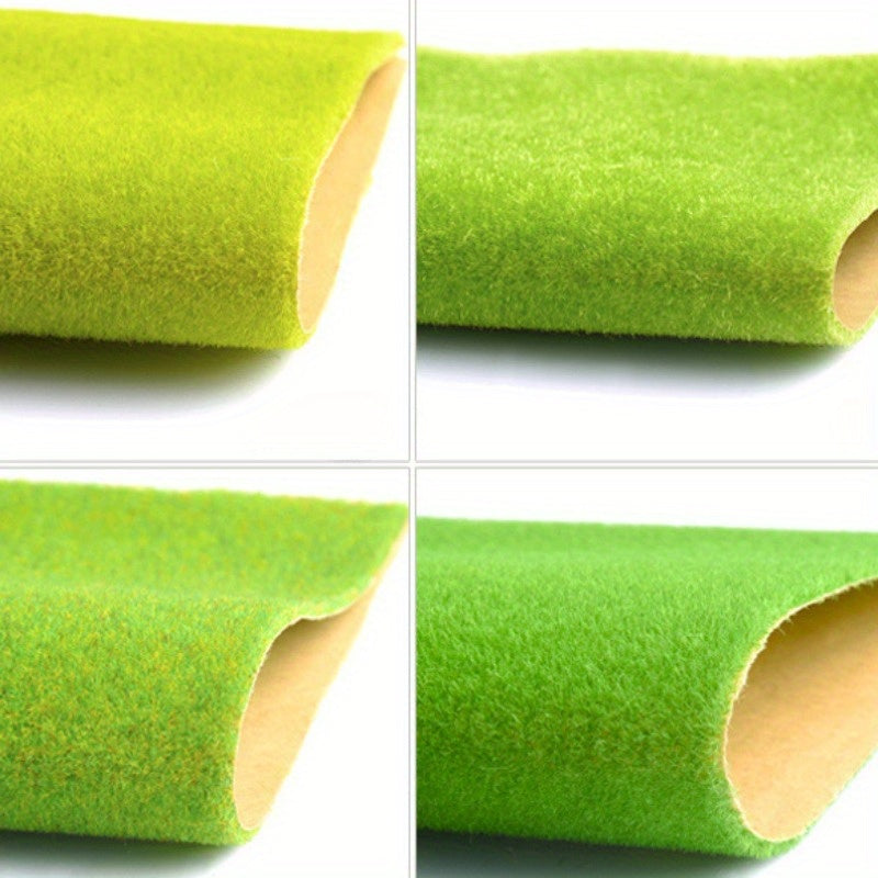 Roll Model Turf Paper Outdoor Landscape Green Turf Grassland Decoration