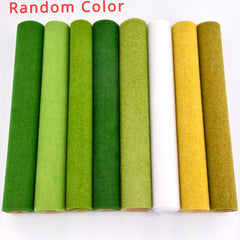Roll Model Turf Paper Outdoor Landscape Green Turf Grassland Decoration