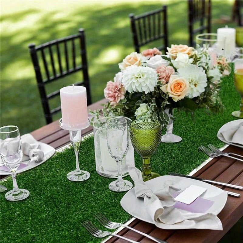 Roll Model Turf Paper Outdoor Landscape Green Turf Grassland Decoration