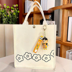 Football Bear Keychain Bag Car Key Chain Pendant Ornament
