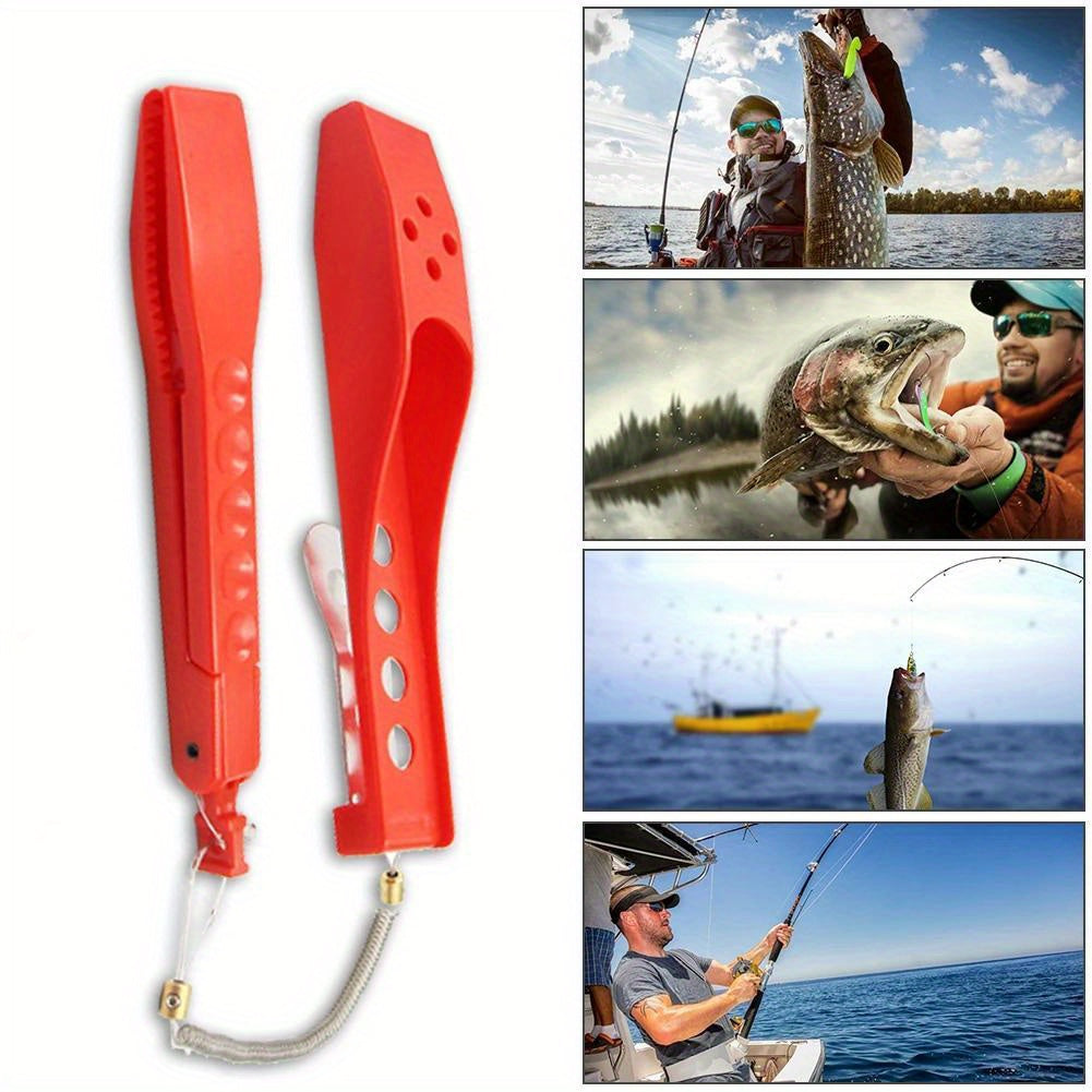1pc Fishing Grip Clip Fish Controller With Belt Fishing Tools