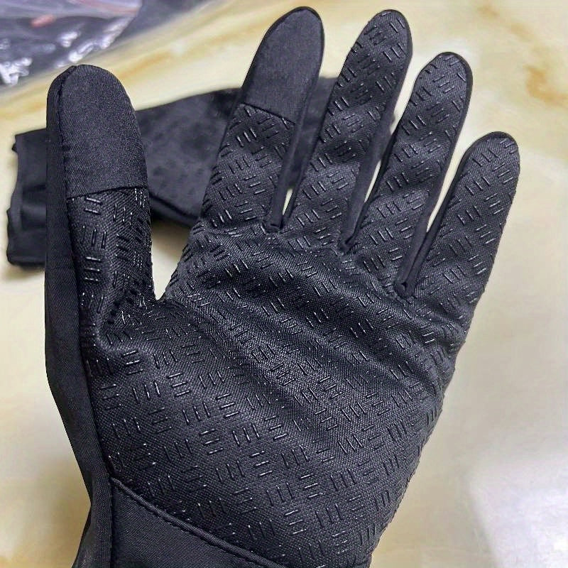 Winter Warm Motorcycle Cycling Hiking Gloves Anti Slip Gloves