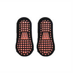 Yoga Pilates Silicone Anti Slip Grip Socks Ankle Dance Socks