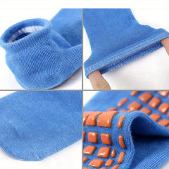 Yoga Pilates Silicone Anti Slip Grip Socks Ankle Dance Socks