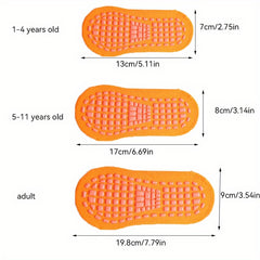 Yoga Pilates Silicone Anti Slip Grip Socks Ankle Dance Socks