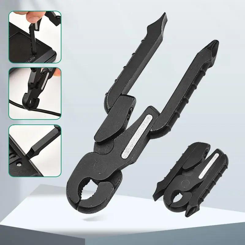 Portable Folding Plier Stainless Steel for Camping Picnic Cycling