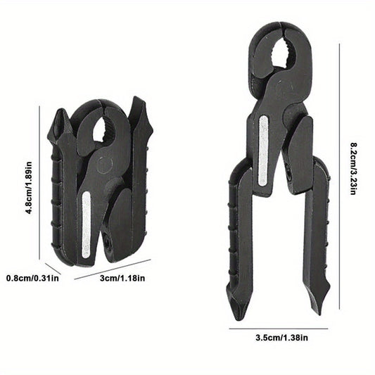 Portable Folding Plier Stainless Steel for Camping Picnic Cycling