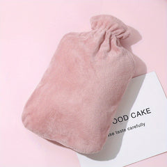 Rabbit Fur Hot Water Bag Hand Warmer PVC Large Capacity