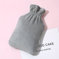 Rabbit Fur Hot Water Bag Hand Warmer PVC Large Capacity