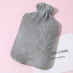 Rabbit Fur Hot Water Bag Hand Warmer PVC Large Capacity