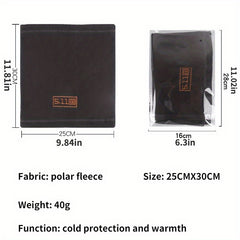 Polar Fleece Balaclava Face Mask Thermal Cap for Men Women