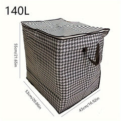 Large Capacity Storage Bag Zipper Organizer Bag Dustproof Storage Cover