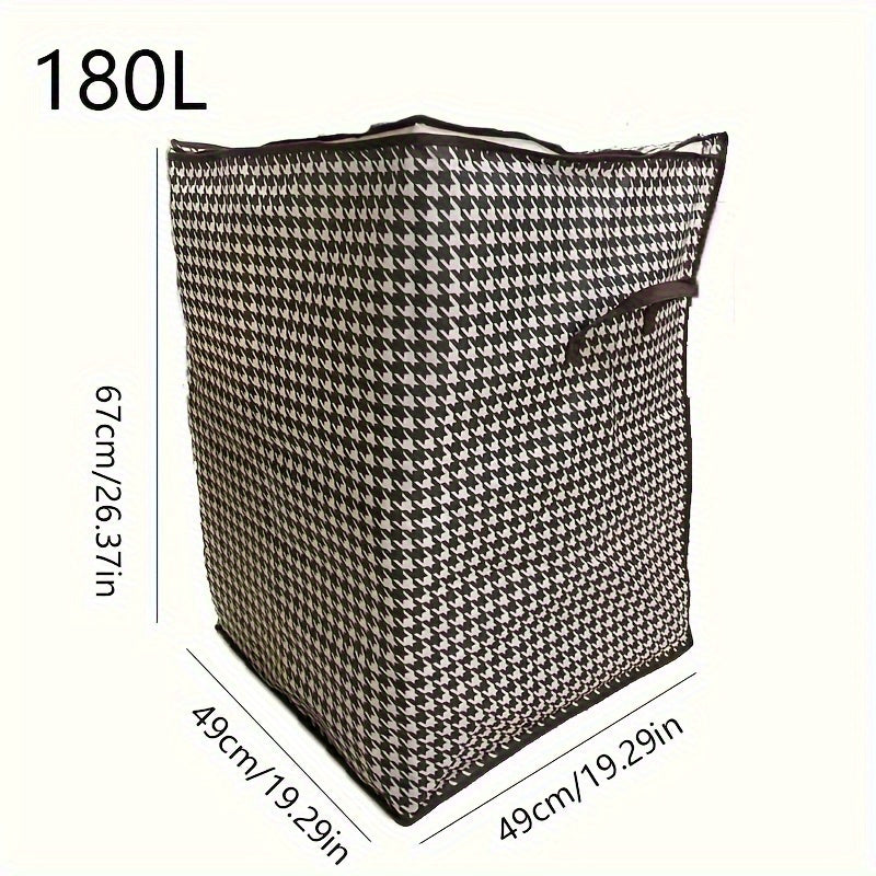 Large Capacity Storage Bag Zipper Organizer Bag Dustproof Storage Cover