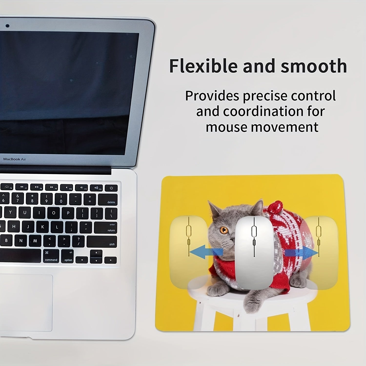 Sublimation Mouse Pad Blanks for Heat Press Printing Crafts - Pack of 10 or 20