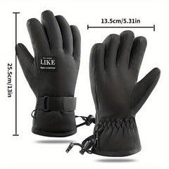 Winter Skiing Gloves Waterproof Coldproof Warm Touch Screen Non slip Glove
