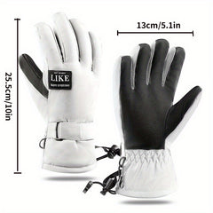 Winter Skiing Gloves Waterproof Coldproof Warm Touch Screen Non slip Glove