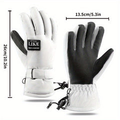 Winter Skiing Gloves Waterproof Coldproof Warm Touch Screen Non slip Glove