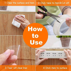 Heavy Duty Double Sided Tape for Picture Hanging DIY