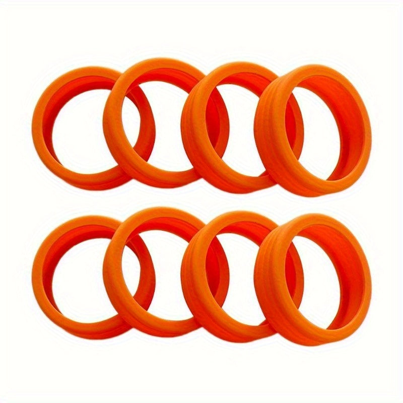 8pcs Mute Luggage Wheel Covers Universal Travel Accessories