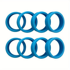 8pcs Mute Luggage Wheel Covers Universal Travel Accessories