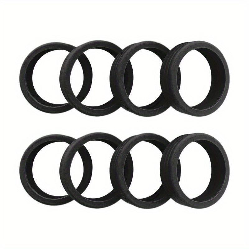 8pcs Mute Luggage Wheel Covers Universal Travel Accessories