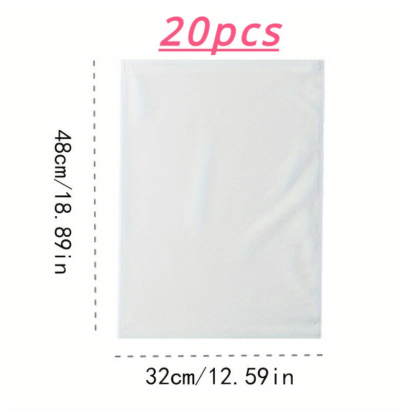 Portable Shoe Drawstring Storage Bag Non Woven Fabric Shoe Bag 50pcs Set