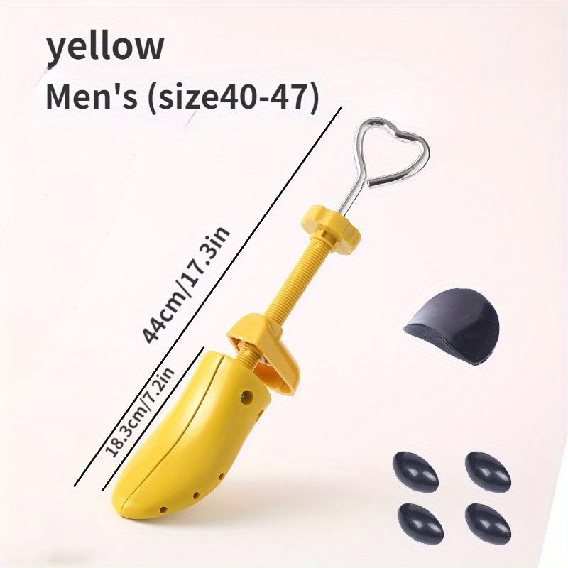 1pc Shoe Adjustable Stretcher Anti-wrinkle Plastic Shoe Stretcher