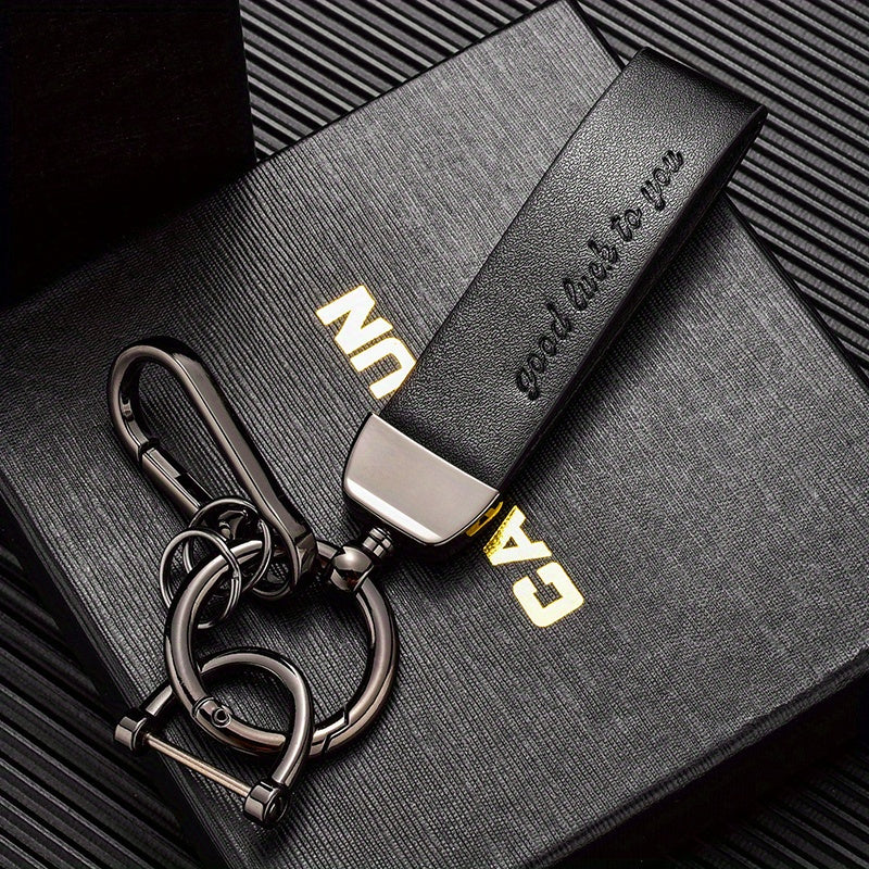 Horseshoe Key Chain Pendant for Outdoors - Camping Travel Gift