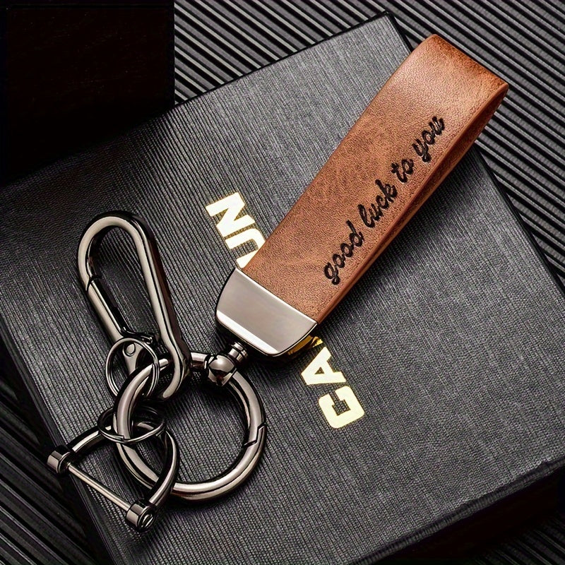 Horseshoe Key Chain Pendant for Outdoors - Camping Travel Gift