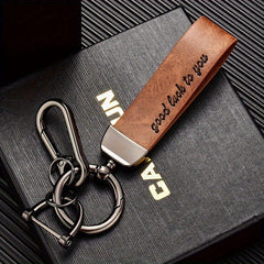 Horseshoe Key Chain Pendant for Outdoors - Camping Travel Gift