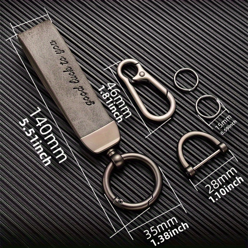 Horseshoe Key Chain Pendant for Outdoors - Camping Travel Gift