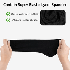 10 Pairs Men's Thin Breathable Mid Calf Business Socks
