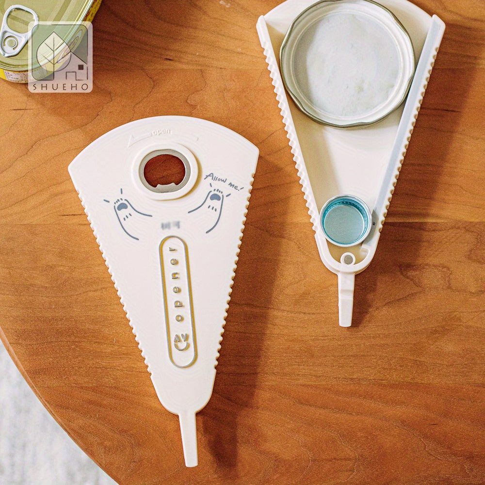 SHUEHO Multifunctional Bottle Opener - Open Sealed Bottle Lid, Can, Wine Cap