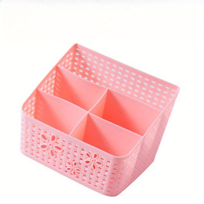 Plastic Desktop Storage Box Remote Control Organizer
