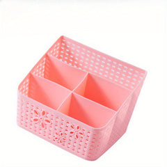 Plastic Desktop Storage Box Remote Control Organizer