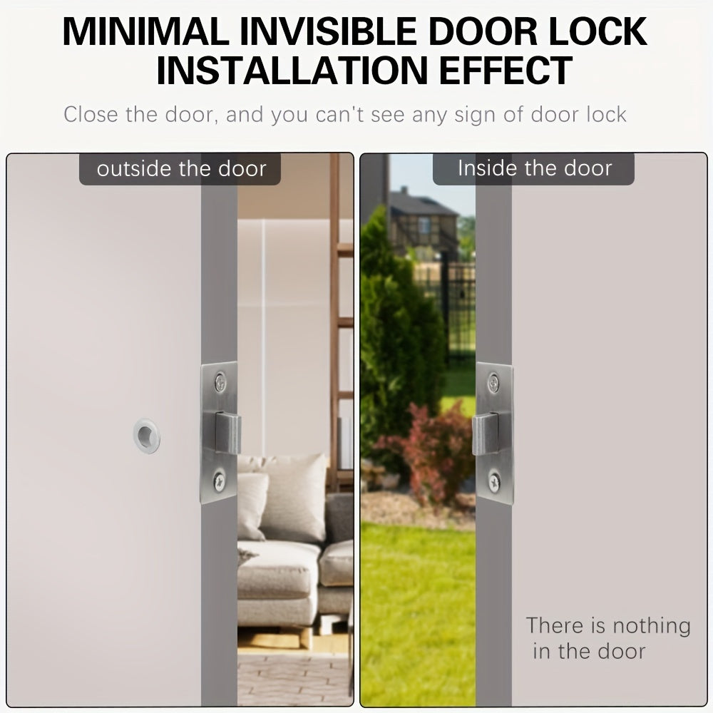Stainless Steel Hidden Manager Fire Door Tubewell Mortise Lock Latche