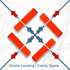 100pcs Tile Leveler 1MM 1 5MM 2MM Seam Insert Porcelain Plate Laying Positioner